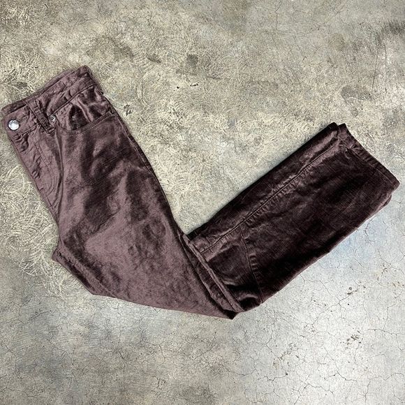 Free People Pants - Free people velvet pants